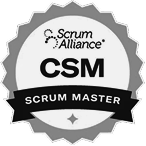 CSM Scrum Master Badge